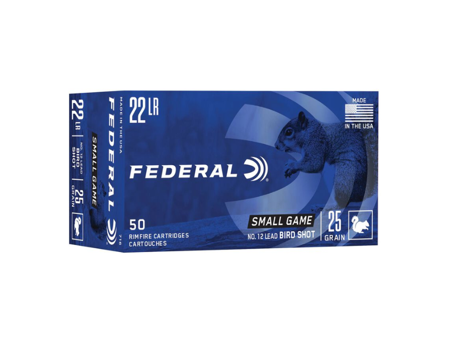 Small Game & Target 22LR 25Gr #12 Lead Bird Shot