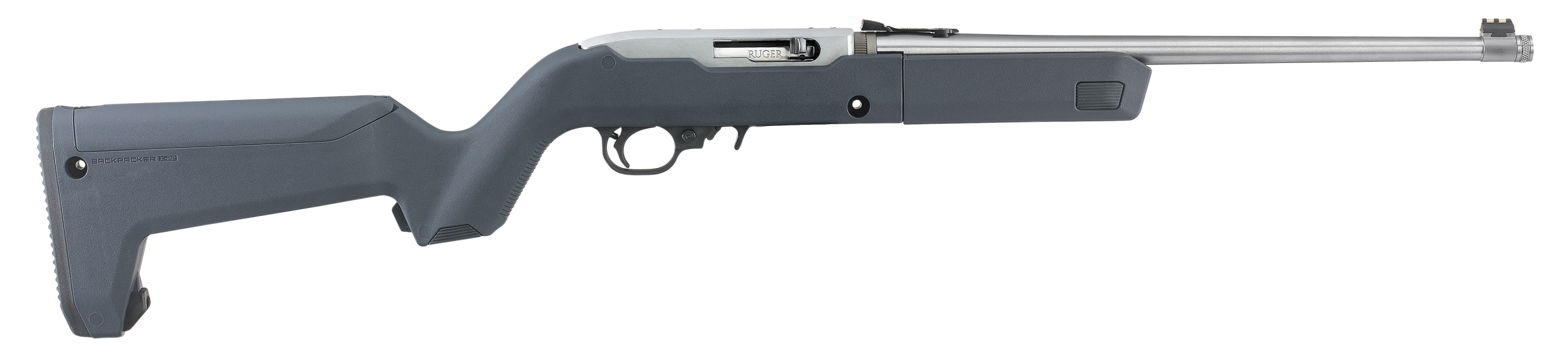 Ruger 10/22 Takedown Rifle 31152, 22 LR, 16.40", Magpul X-22 Backpacker Stock, Stainless Steel Finish, 10 Rds