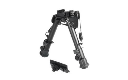 UTG Tactical Op Bipod, Fits Picatinny or Weaver Rail, 5.9" - 7.3", with QD Lever Mount, Black