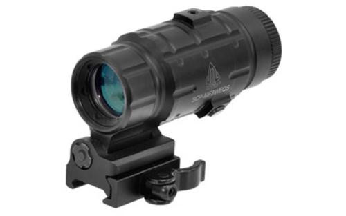 UTG SWATFORCE Magnifier Series, 25mm, 3X Magnifier with Innovative Flip-to-side, with Quick Detach Mount, Black