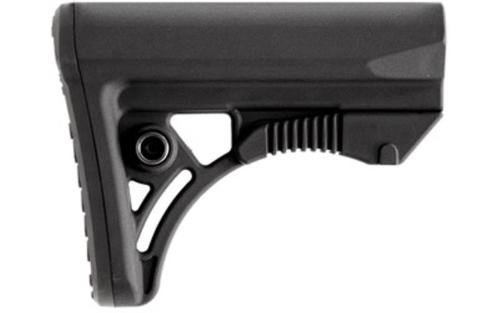 UTG Model 4 Combat Ops S3, Stock, Ambidextrous Sling Loop and Reversible QD Sling Swivel Housing, Polymer Stock Only, Black