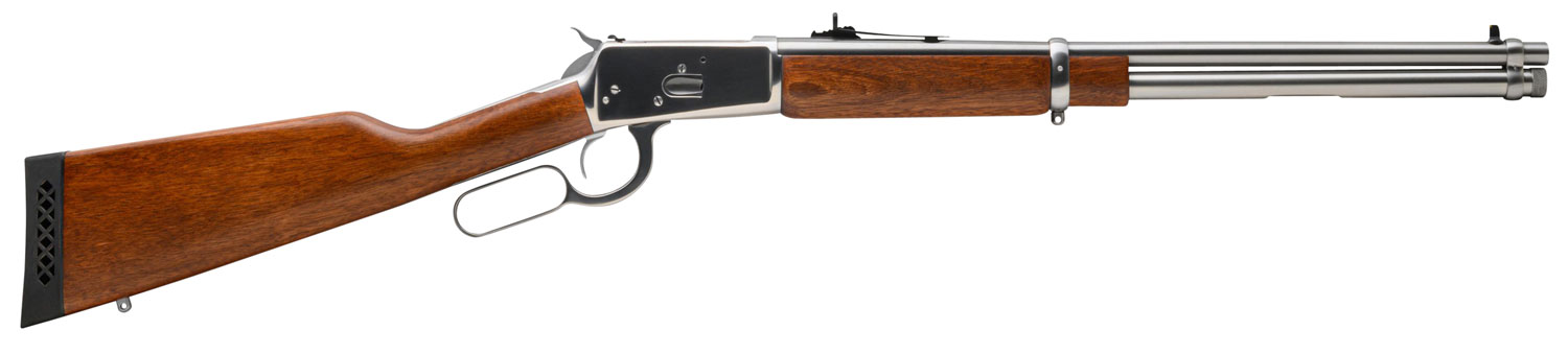 Rossi R92 Lever Action Rifle 924542093, 454 Casull, 20", Hardwood Stock, Polished Stainless Finish, 9 Rds