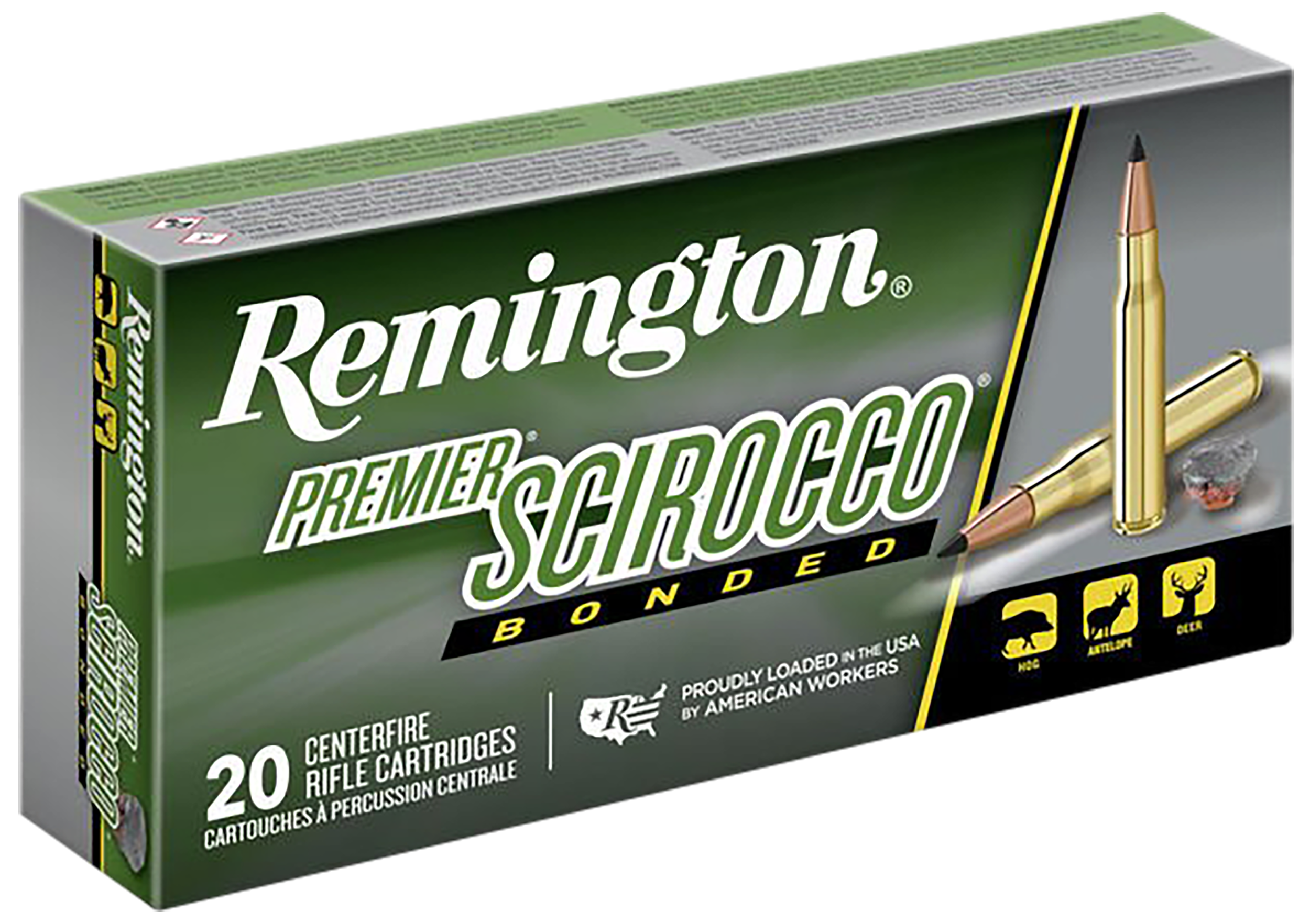 Remington Ammunition Premier Scirocco Bonded 300 RUM 180gr Swift Scirocco Bonded - Box or Case