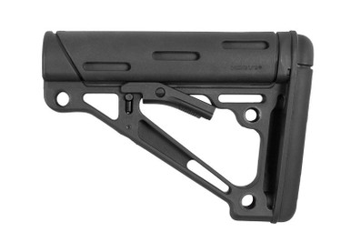 Hogue AR-15 Over Molded Stock - Fits Mil-Spec Buffer Tube Only