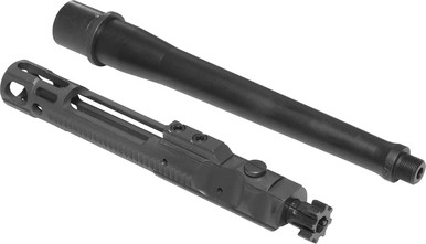 CMMG Inc Barrel and BCG Kit - Radial Delayed Blowback System - 5.7X28MM, 8" Barrel Length, Black Finish, Fits AR Rifles