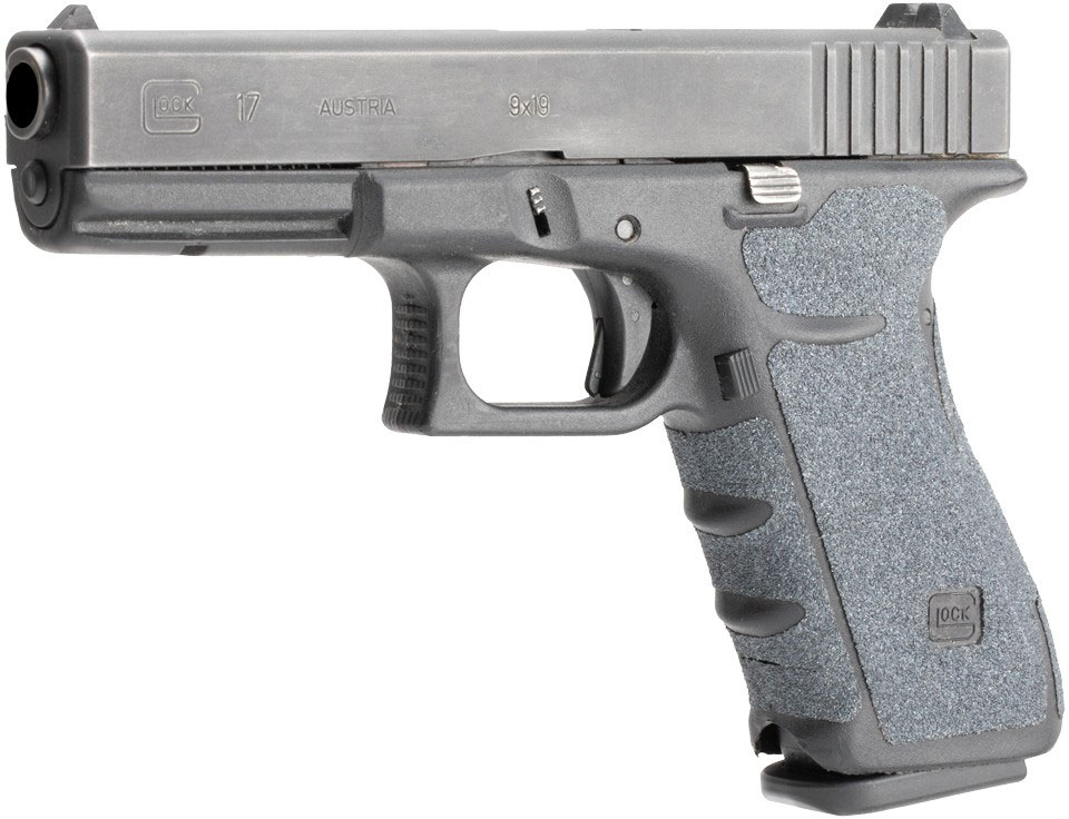 Hogue Wrapter Adhesive Grip for Glock 17/22/24/31/34 Gen 3, Black Grit (17139)