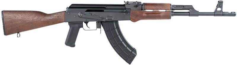 Century VSKA AK-47 Rifle RI4373N, 7.62mmX39mm, 16.5", Hardwood Stock, Matte Black Finish, 30 Rds