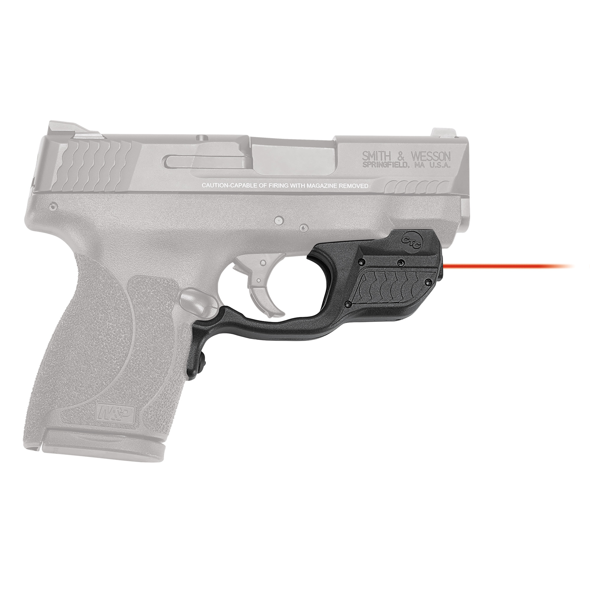 Crimson Trace 01-5540-1 LG-485 Laserguard Black Red Laser Smith & Wesson M&P Shield .45 ACP