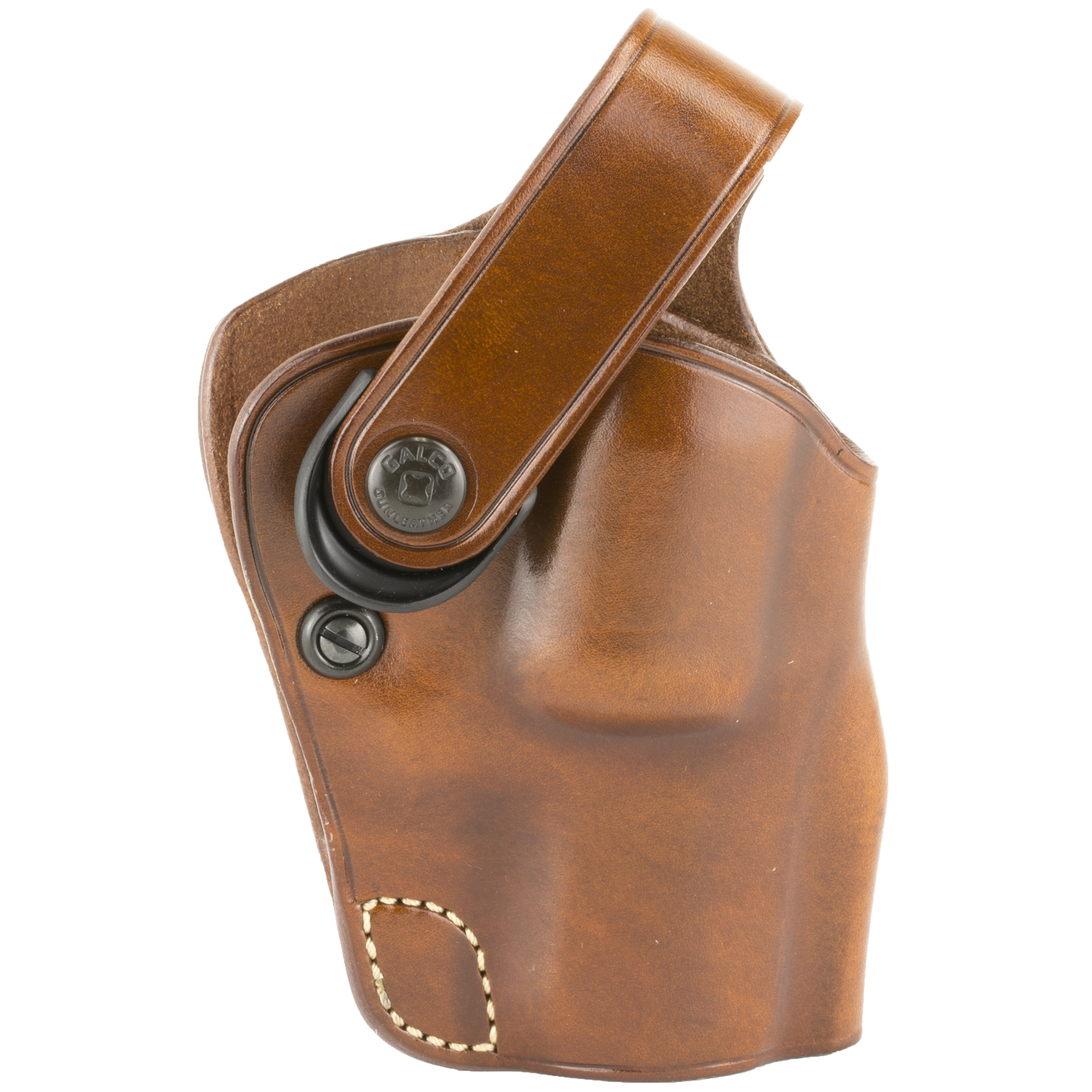 Galco DAO186 DAO OWB Tan Leather Belt Slide Fits Ruger Alaskan Right Hand