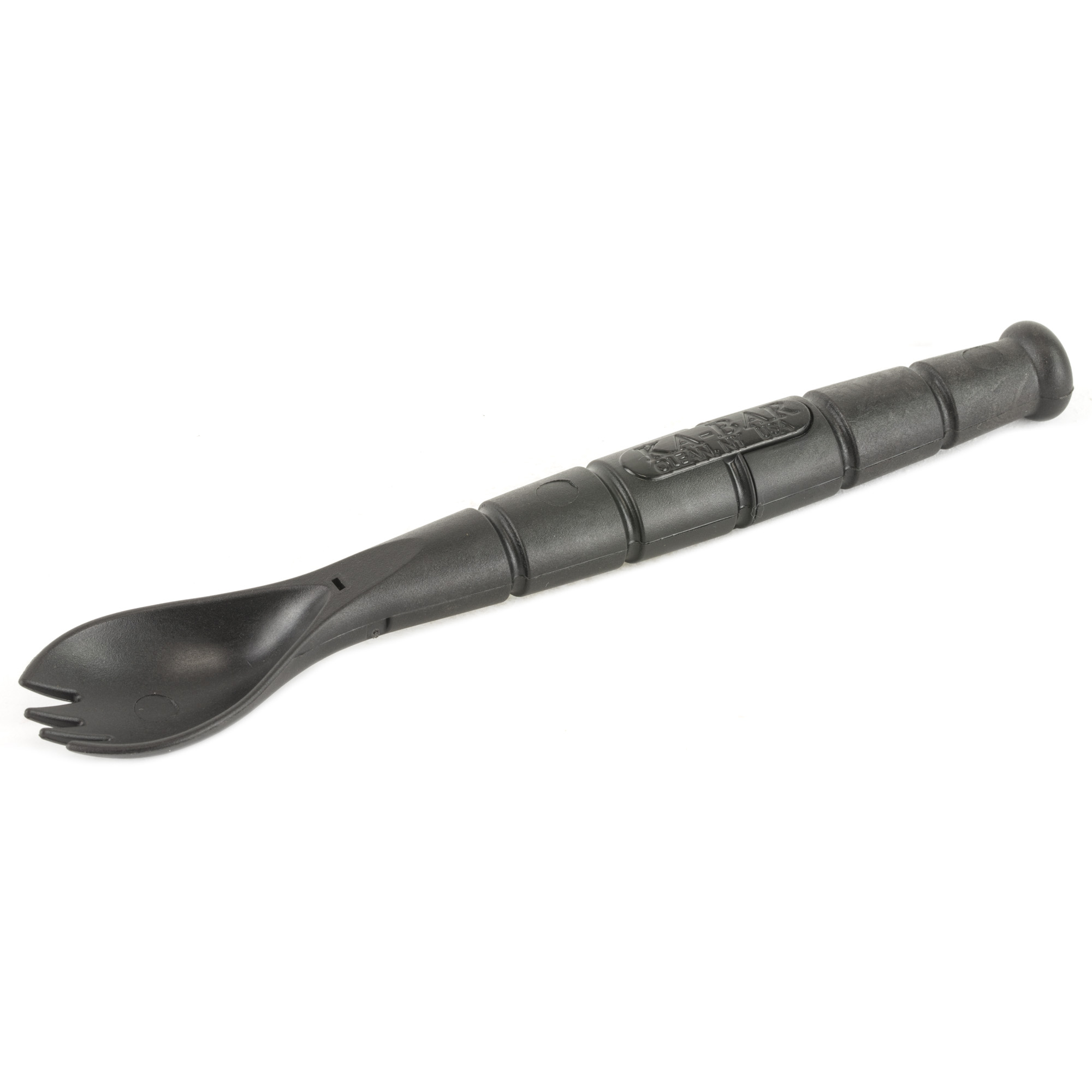 Ka-Bar 9909 Spork/Knife Black Creamid 2.50” Serrated 6.88” Long