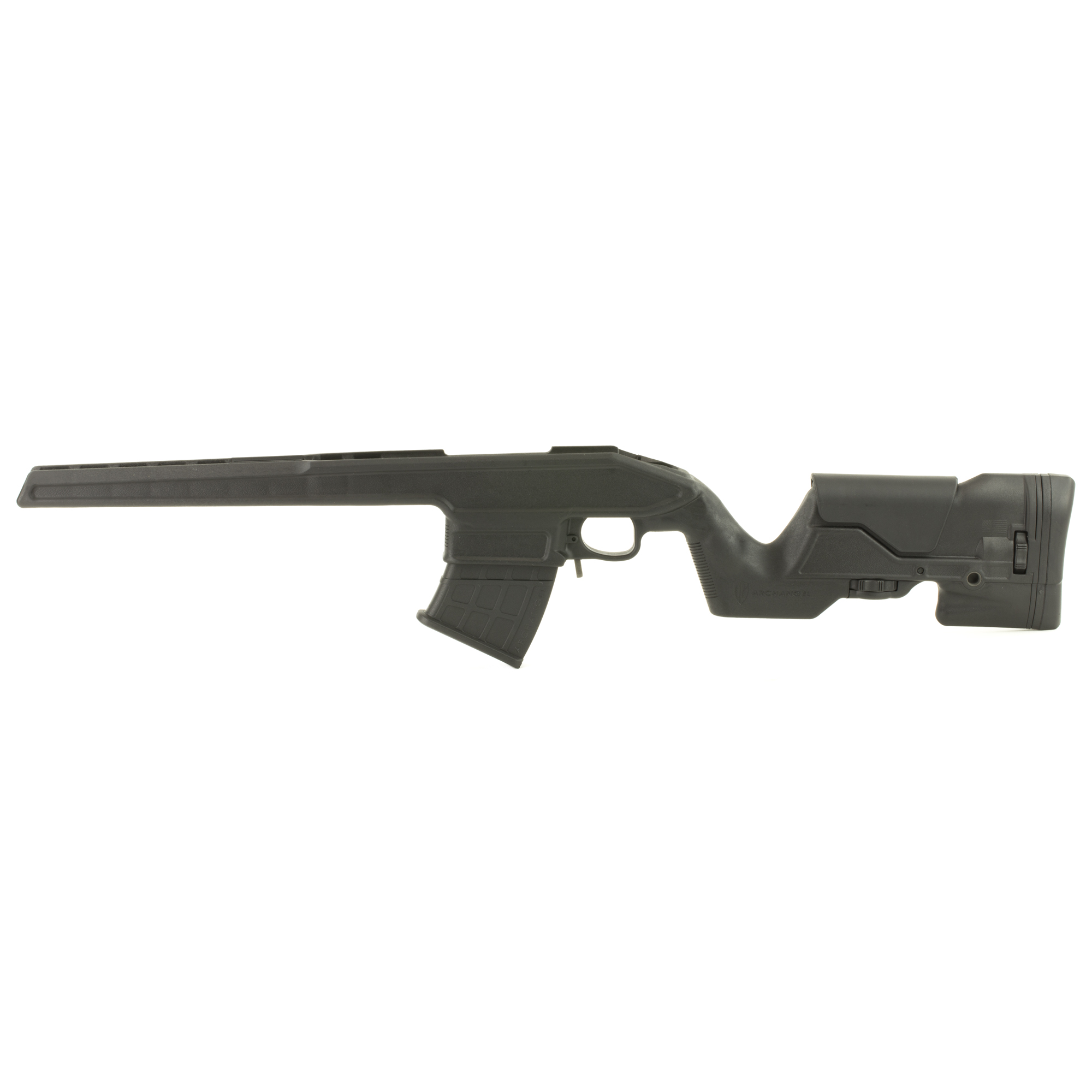 Archangel AA9130 OPFOR Precision Stock Black Synthetic Fixed with Adjustable Cheek Riser for Mosin Nagant M1891