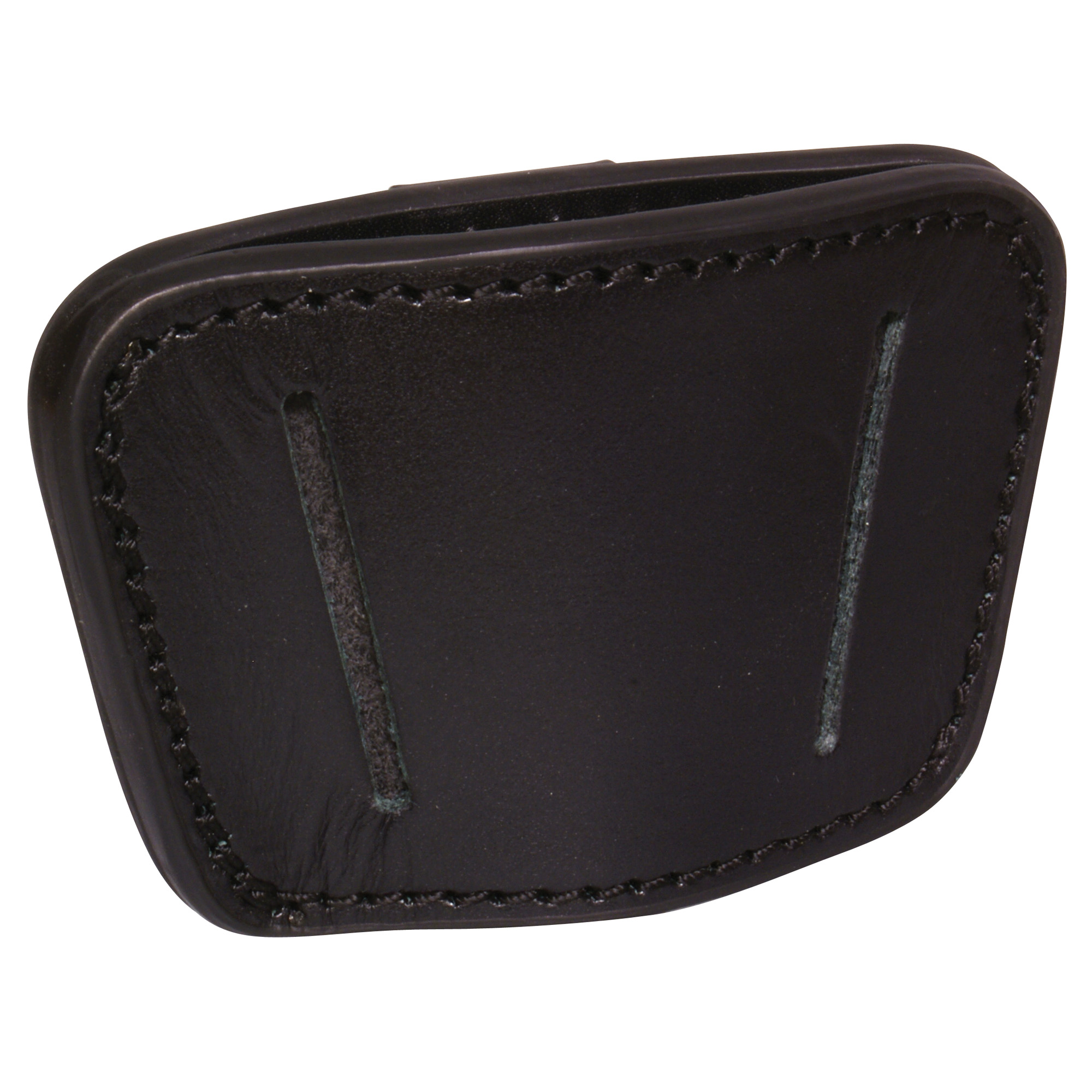 PSP 036BLK Belt Slide IWB/OWB Leather Belt Clip/Slide Fits Small/Med Semi-Auto Ambidextrous