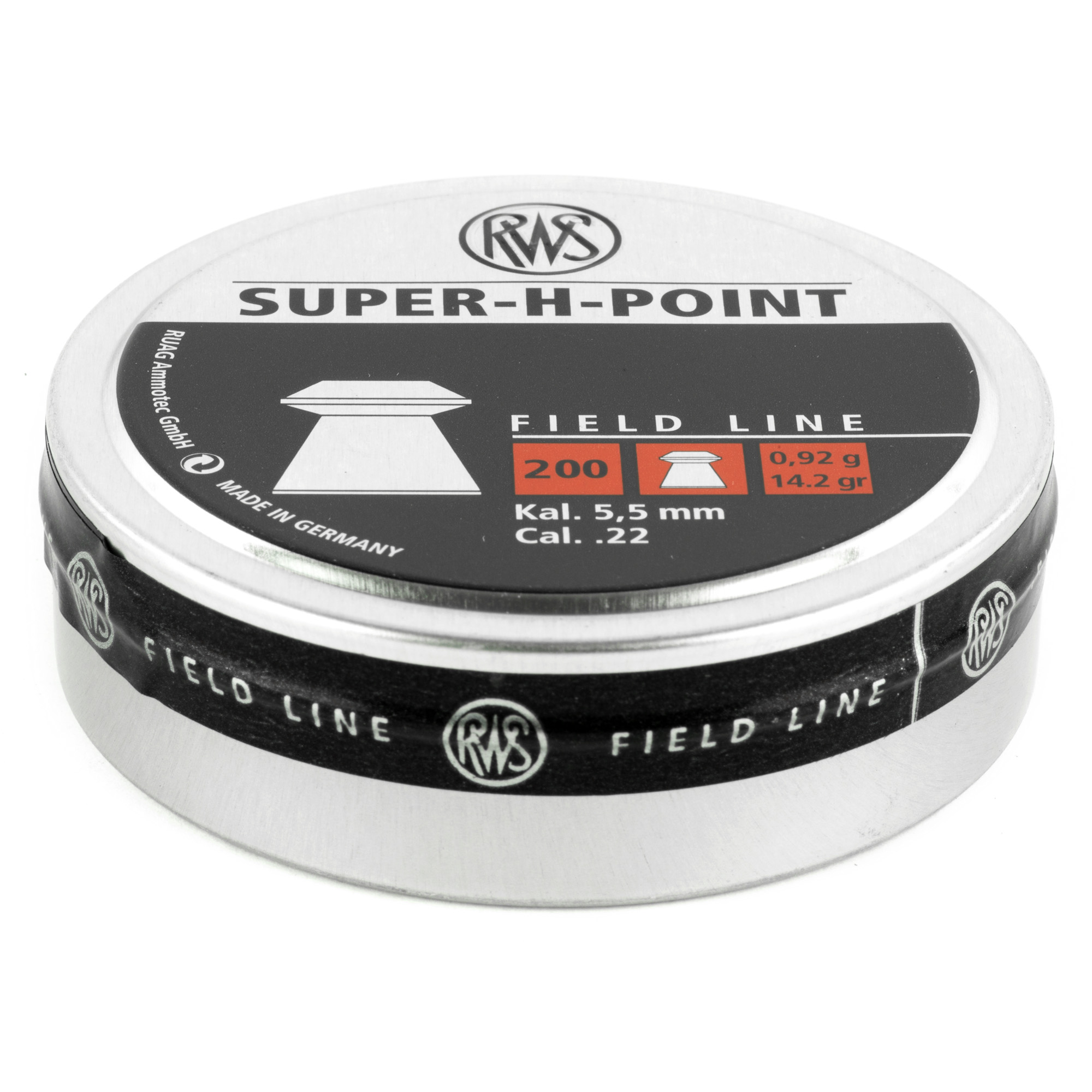 Umarex USA 2317404 Super-H Point Field Line 22 Lead Hollow Point/ 200 Per Tin