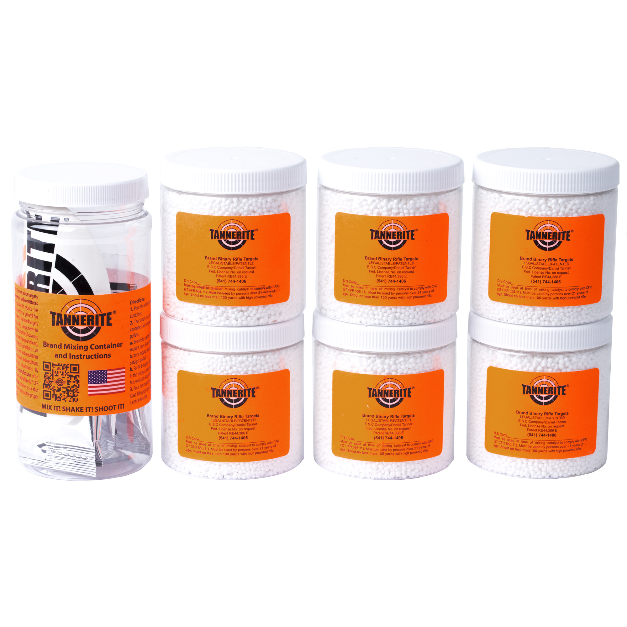 Tannerite STR Starter Kit 1/2lb Exploding Targets 6 Pack
