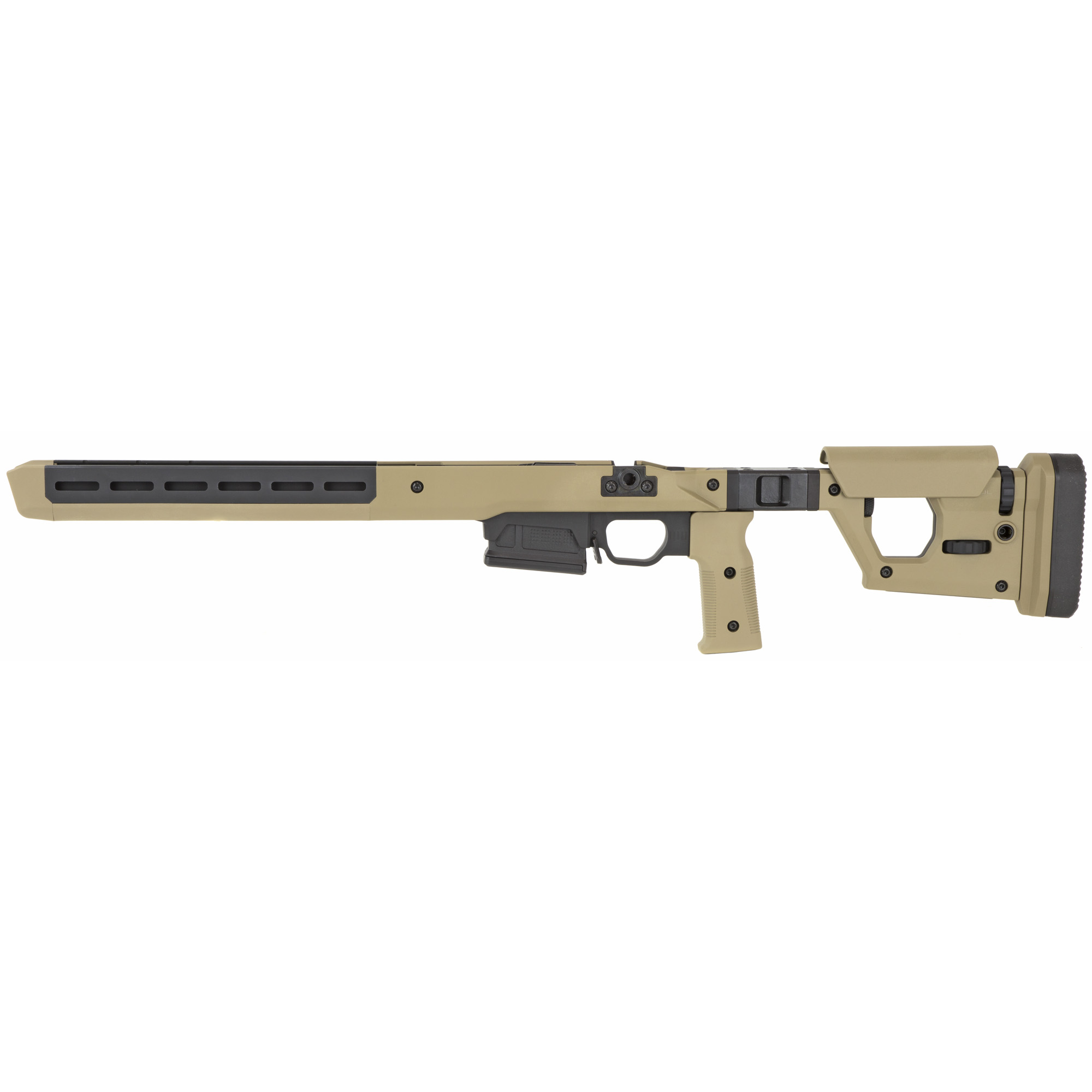 Magpul MAG997-FDE Pro 700 Stock Fixed w/Aluminum Bedding Flat Dark Earth Synthetic for Remington 700 SA