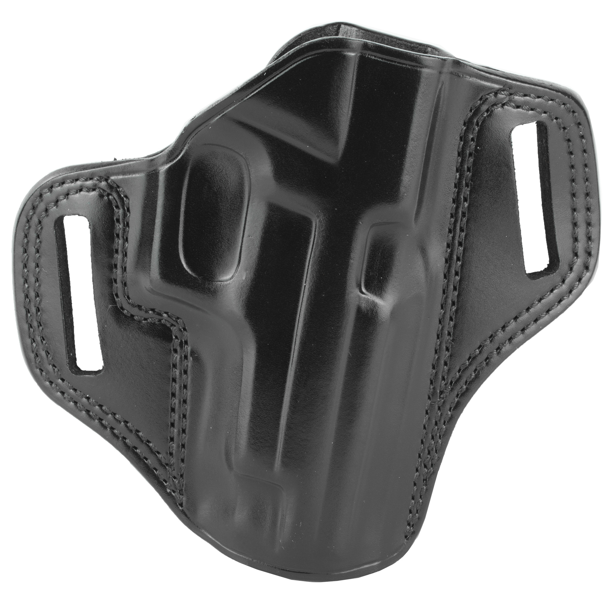 Galco CM248B Combat Master OWB Black Leather Belt Slide Fits Sig P220 Fits Sig P226 Fits Browning BDA Right Hand