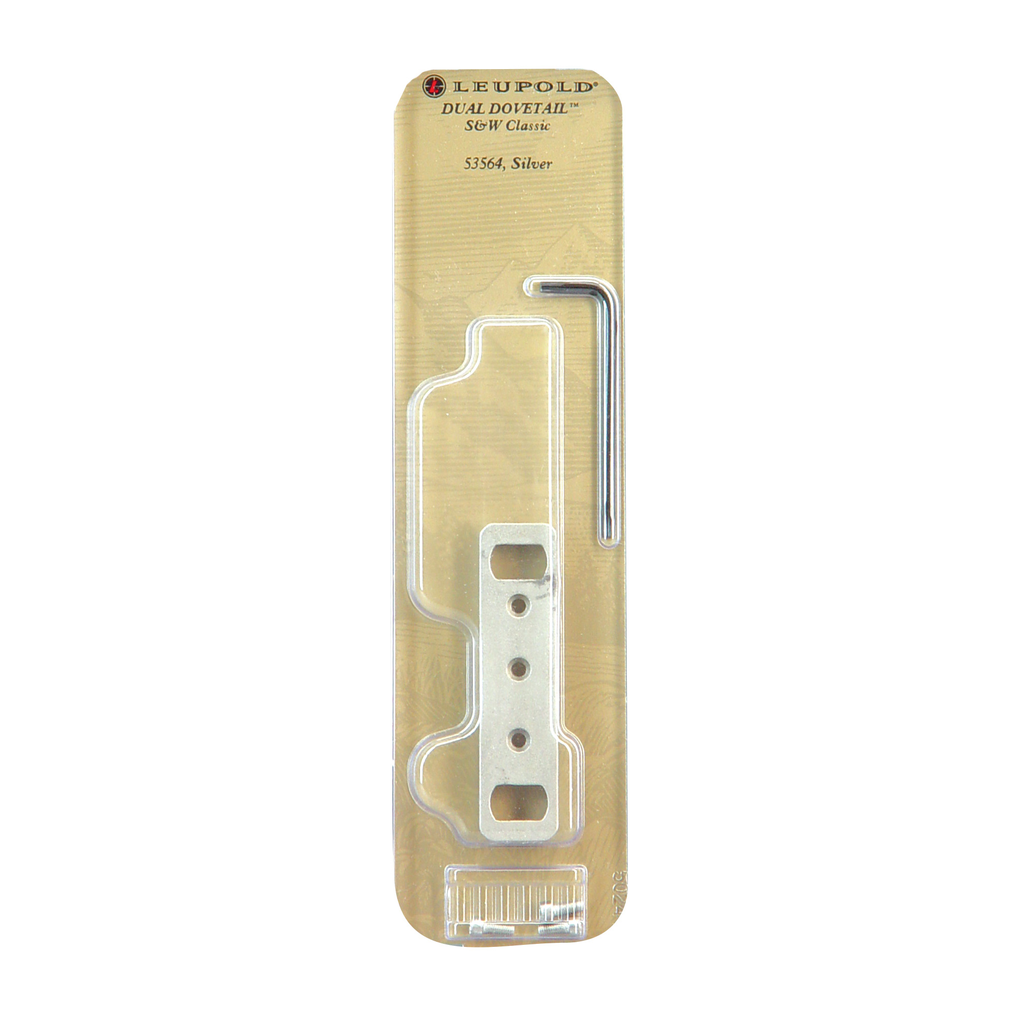 Leupold 53564 Dual Dovetail Base Silver Smith & Wesson Classic