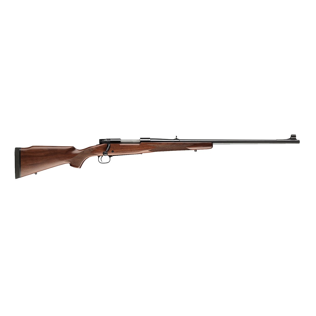 Winchester Repeating Arms 535205136 Model 70 Alaskan Full Size 338 Win Mag 3+1 25” Brushed Polish Blued Sporter Barrel, Steel Receiver, Satin Walnut Monte Carlo Stock