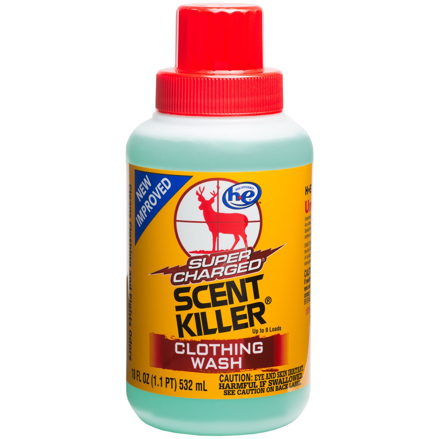 Wildlife Research 546 Scent Killer Super Charged Clothing Wash Odor Eliminator Odorless Scent 18 oz Bottle