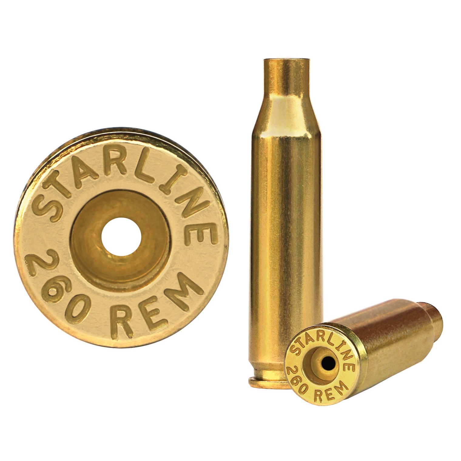 Starline Brass 260REMEUP50 Unprimed Cases Rifle 260 Rem 50 Per Bag