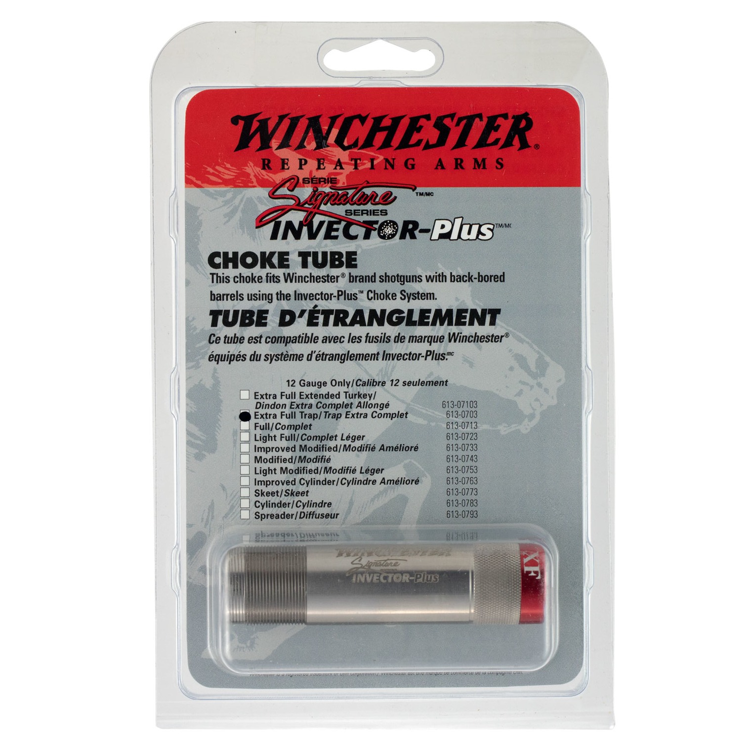 Winchester Repeating Arms 6130733 Invector Plus Signature Winchester 12 Gauge Improved Modified 17-4 Stainless Steel
