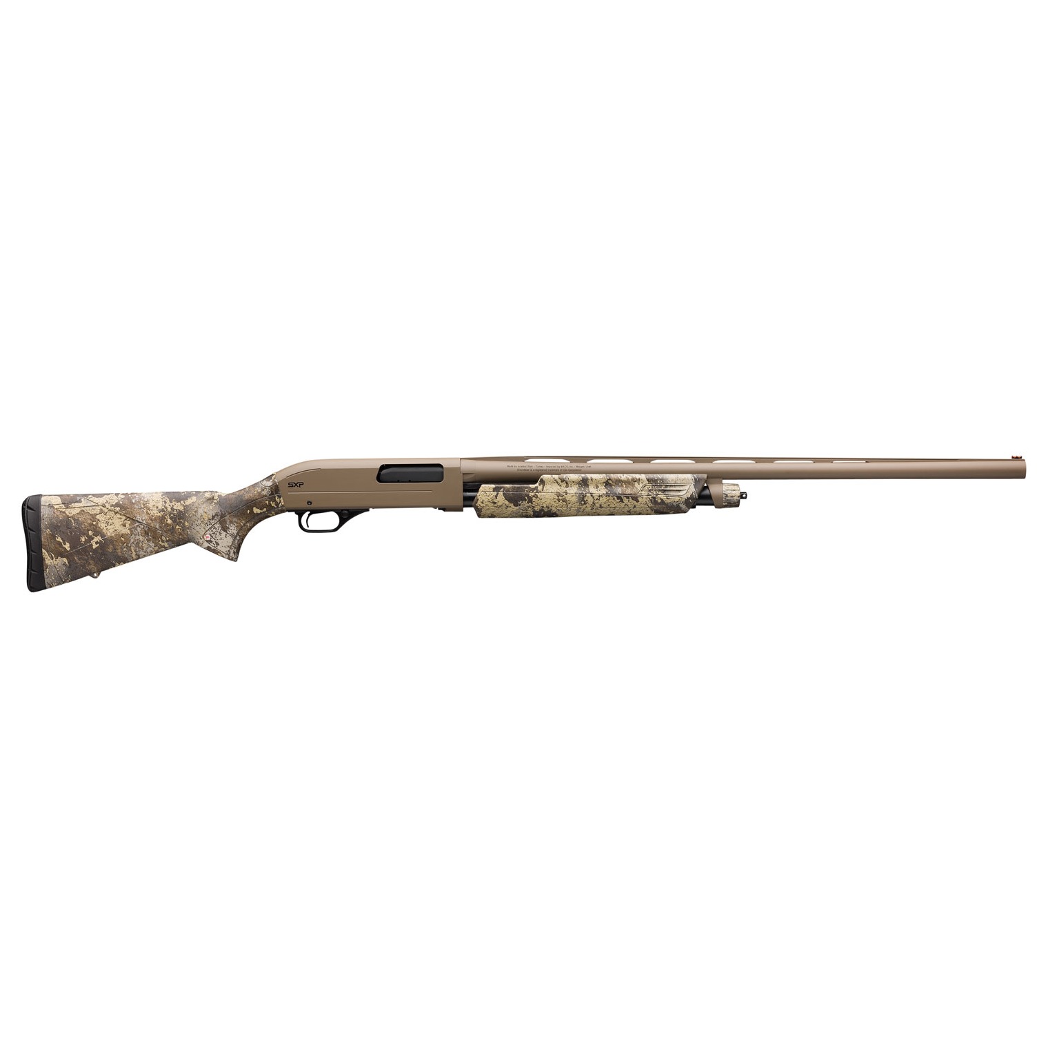 Winchester Repeating Arms 512401292 SXP Hybrid Hunter 12 Gauge 28” 4+1 3.5” Flat Dark Earth Cerakote/Barrel TrueTimber Prairie Stock Right Hand (Full Size) Includes Invector-Plus Chokes