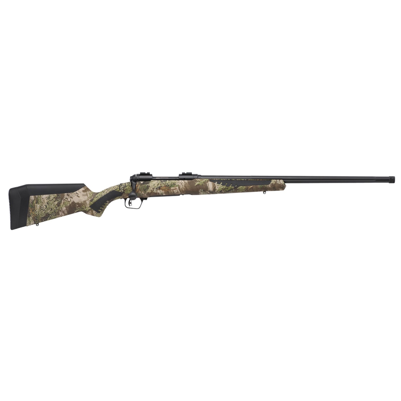 Savage Arms 57141 110 Predator 308 Win 4+1 24”, Matte Black Metal, Mossy Oak Terra Fixed AccuStock with AccuFit