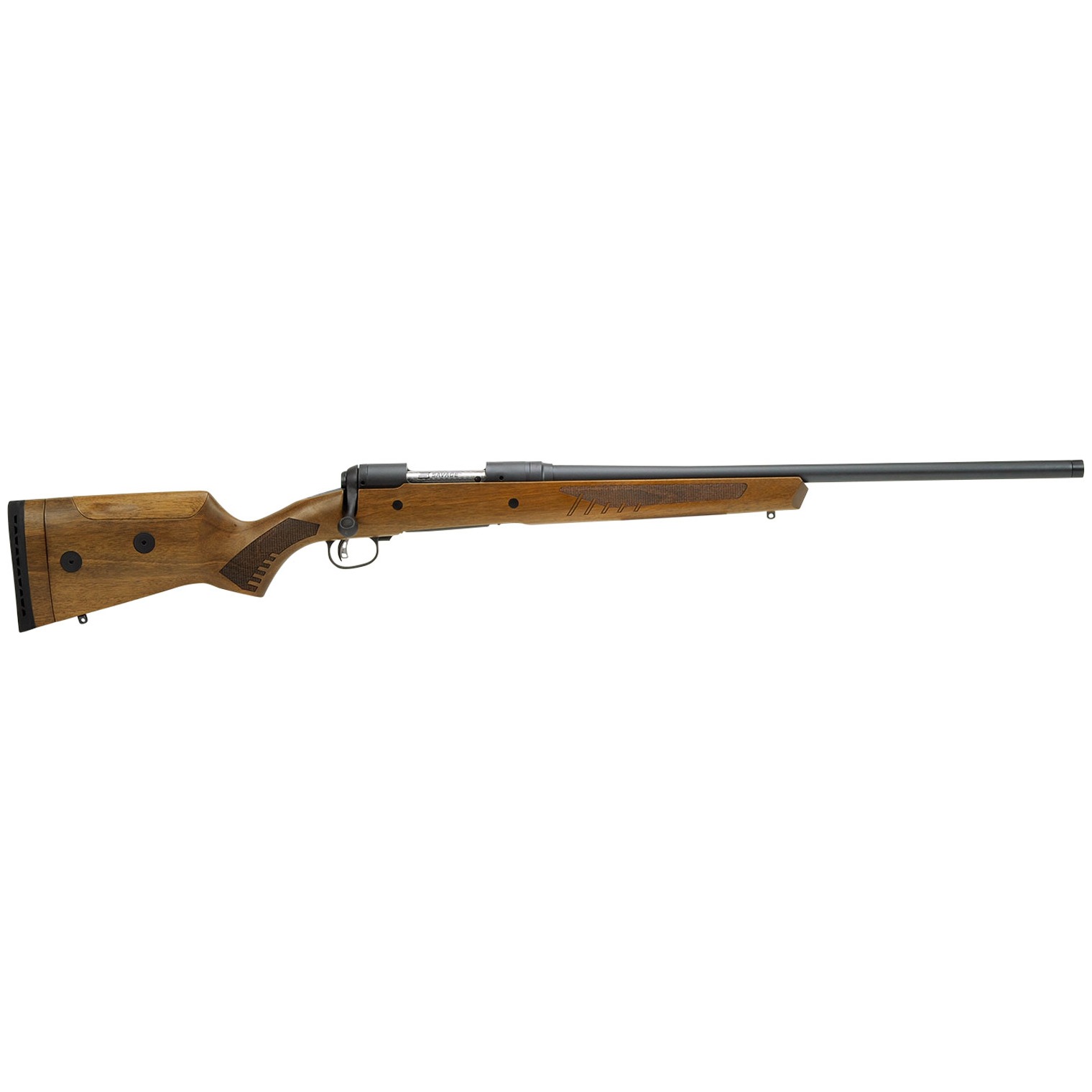 Savage Arms 57429 110 Classic Full Size 30-06 Springfield 4+1 22” Matte Black Threaded Barrel, Matte Black Drilled & Tapped Carbon Steel Receiver, Adj Comb & LOP Satin Walnut Stock, Right Hand