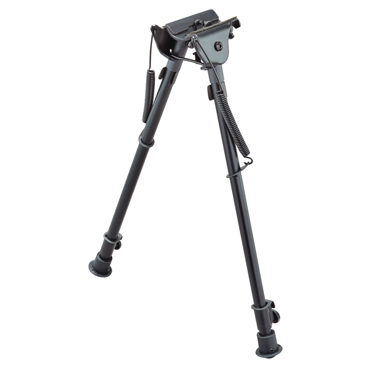 Champion Targets 40854 Standard Bipod 6-9” Swivel Stud Attachment & Vertical Adjustment Black Aluminum