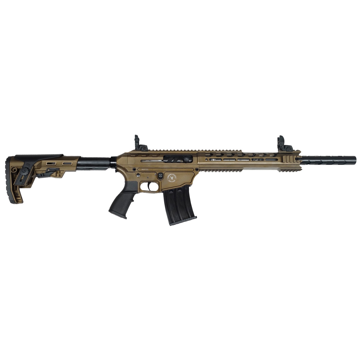 Silver Eagle Arms TACPROB Tac Pro 12 Gauge Semi-Auto 3” 5+1 18.50” Bronze Cerakote Steel Threaded Barrel, Bronze Cerakote Aluminum Receiver w/Picatinny Rail, Black Synthetic Stock