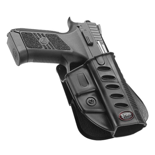 Fobus P07 Passive Retention Evolution OWB Black Polymer Paddle Fits CZ P-09 Fits CZ P-07 Duty Right Hand
