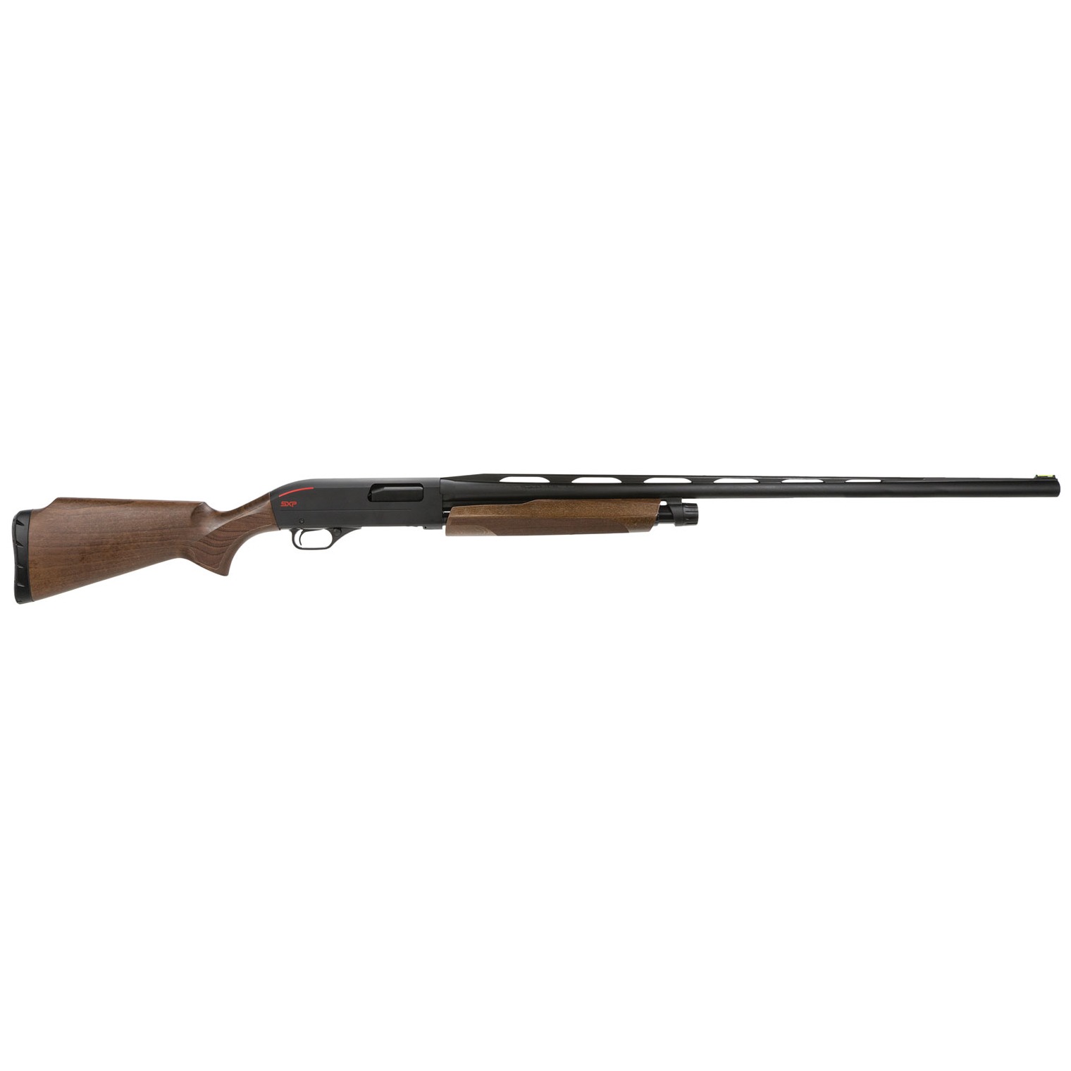 Winchester Repeating Arms 512296394 SXP Trap Full Size 12 Gauge Pump 3” 3- 2.75” Shells 32” Matte Black Vent Rib Barrel, Matte Black Aluminum Alloy Receiver, Fixed Satin Hardwood Stock, Right Hand