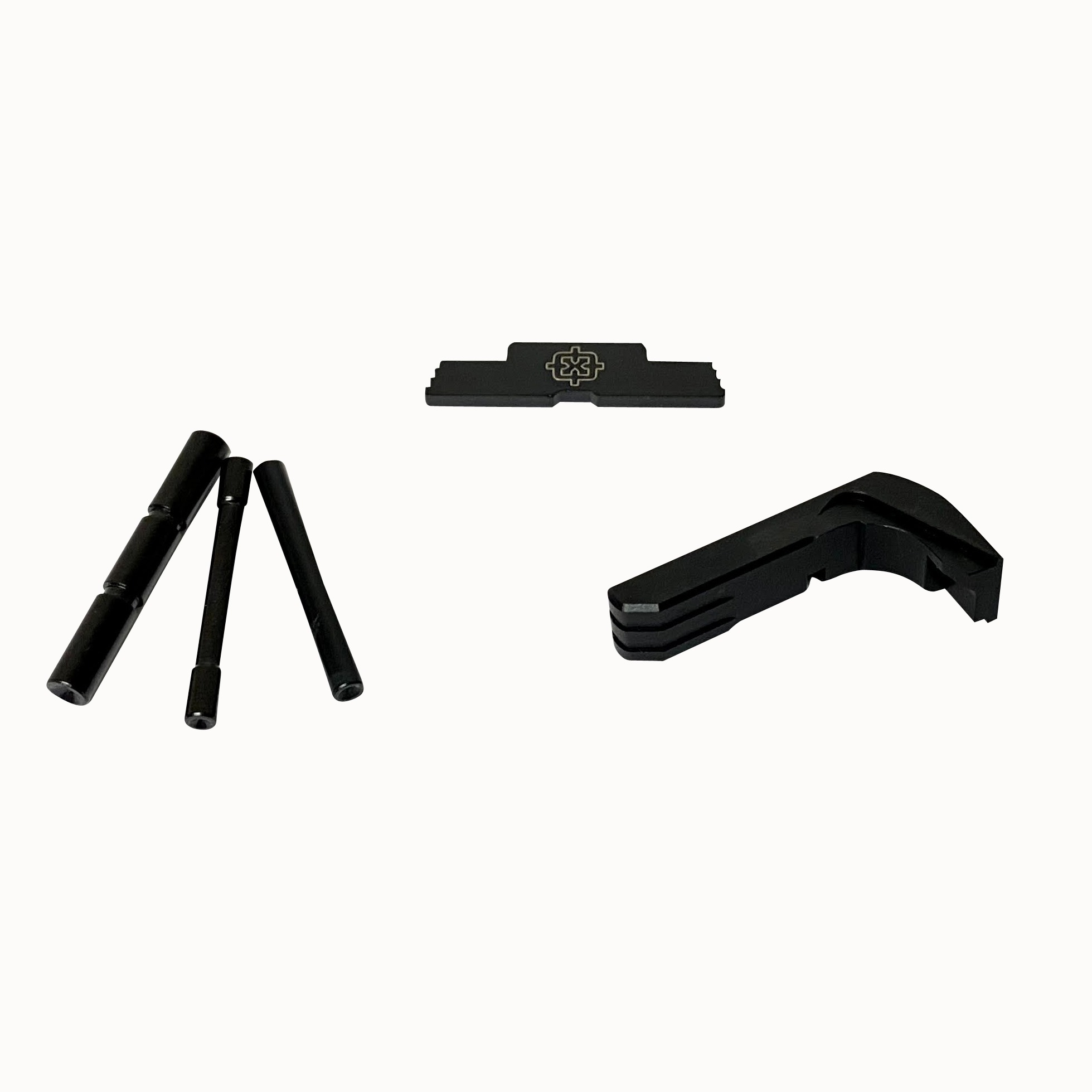 Cross Armory CRG5OKBK 3 Piece Kit Extended Compatible w/ Glock 17/19/26/34 Gen5 Black Steel/Aluminum