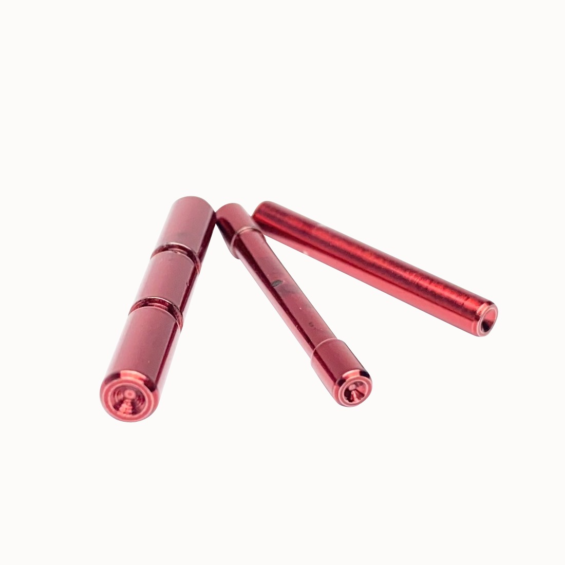 Cross Armory CRGPSRD 3 Pin Set Dimpled Compatible w/Glock Gen1-3 Red Steel