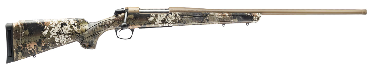 CVA Cascade Bolt Action Rifle CR3900C, 243 Win, 22", Synthetic Camo Stock, Tan Cerakote Finish, 4 Rds