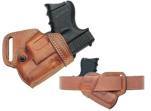 Galco Small of Back Auto 224B Fits Belts up to 1.75 Black Leather