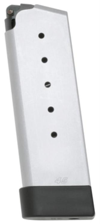 Kahr Arms OEM Stainless DetachableGrip Extension 6rd 45 ACP for Kahr CM/PM