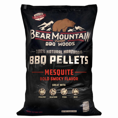 BEAR MOUNTAIN BBQ PELLETS MESQ