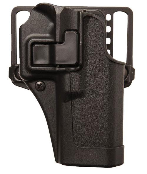 Blackhawk Serpa CQC Outside Waistband Size 61 Matte Black Polymer Belt Loop/Paddle Fits Sig P250/P320
