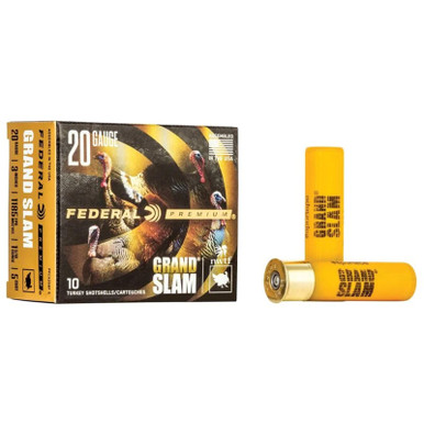 Federal Grand Slam 20 Gauge 5 Shot Size 10 Rounds