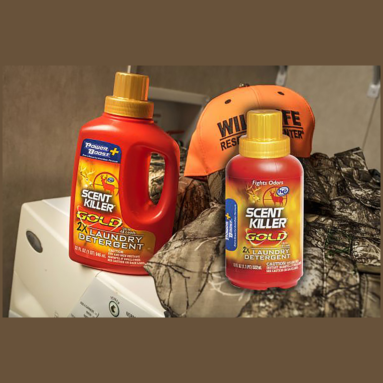 Wildlife Research 1249 Scent Killer Gold Laundry Detergent Odor Eliminator Odorless Scent 32oz Bottle