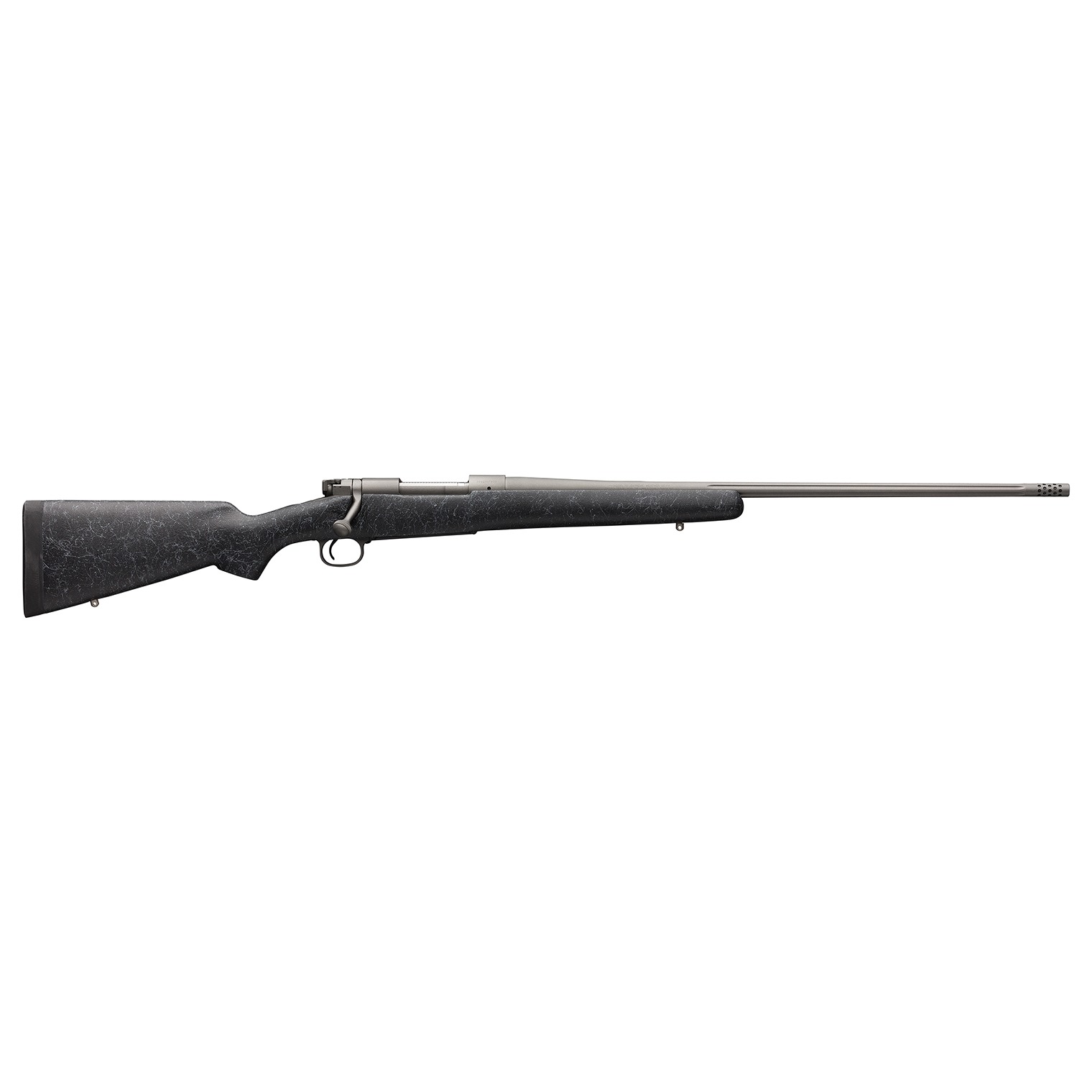 Winchester Guns 535238264 Model 70 Extreme 270 WSM 3+1 24” Textured Charcoal Gray Fixed Bell & Carlson Stock Tungsten Gray Cerakote Right Hand