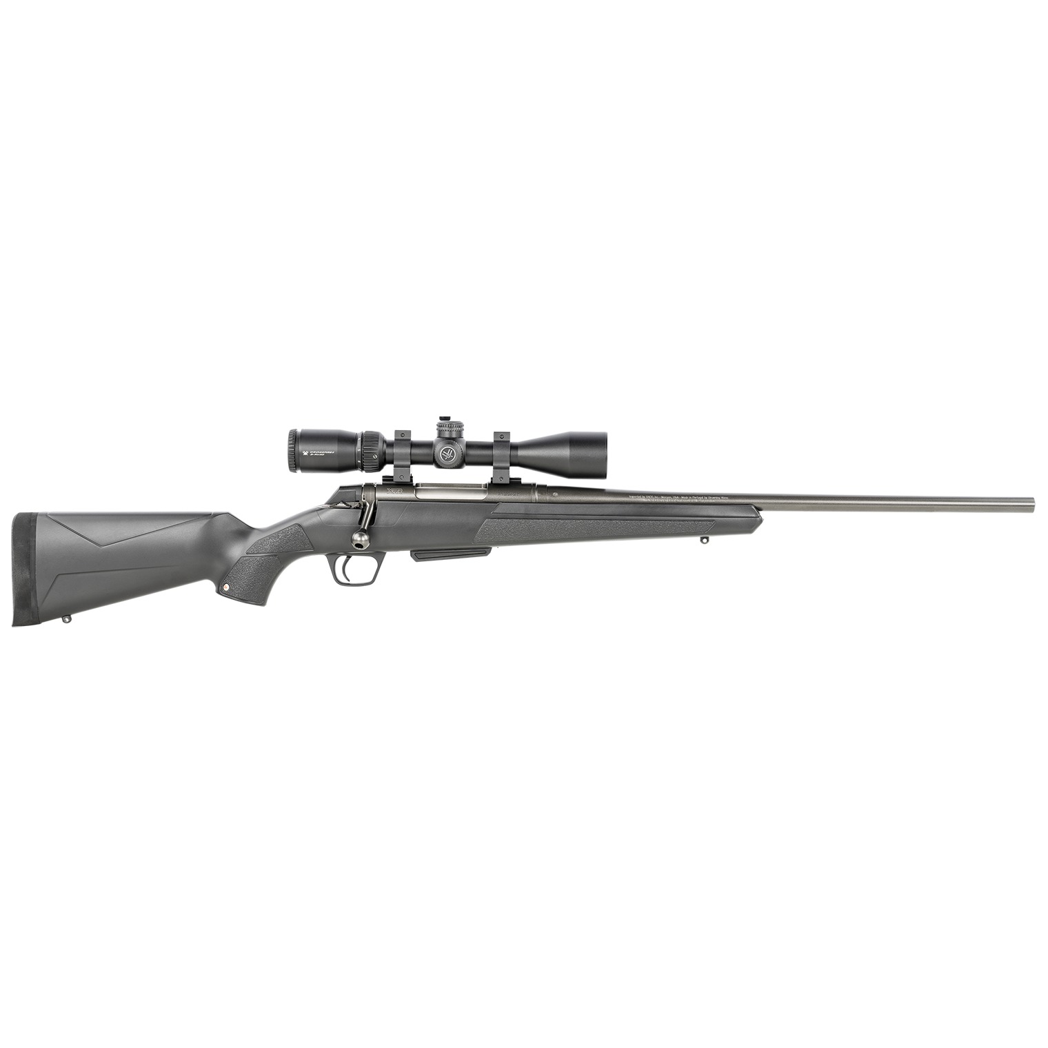 Winchester Guns 535737296 XPR Compact Scope Combo 350 Legend 4+1 20” Black Perma-Cote Matte Black Synthetic Stock Right Hand (Full Size) Vortex Crossfire II 3-9x40mm No Sights
