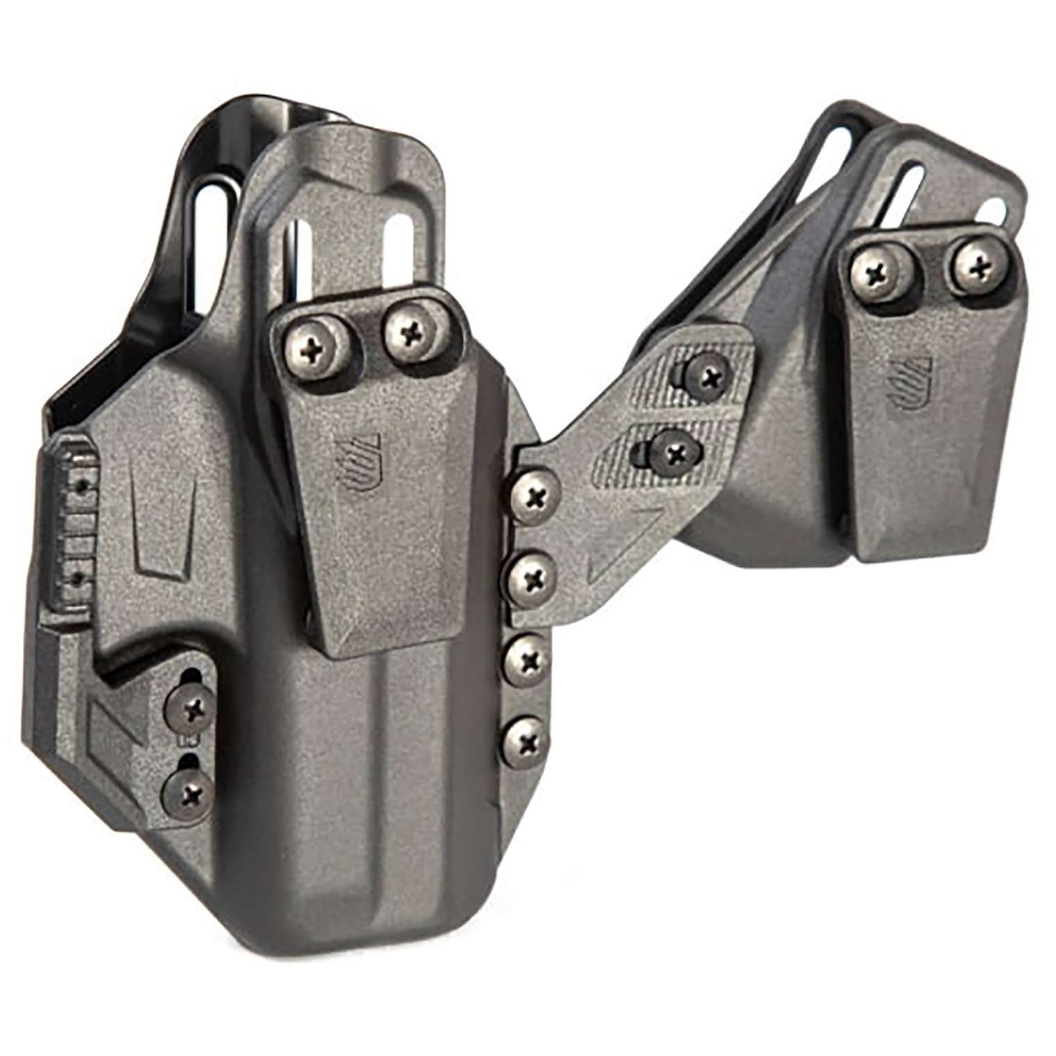 Blackhawk 416142BK Stache IWB Size 42 Black Polymer Belt Clip Fits Colt Commander Ambidextrous
