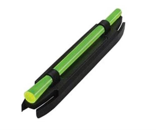 Hiviz M-Series Shotgun Sight Narrow Magnetic/Snap-On Fiber Optic Front Gre