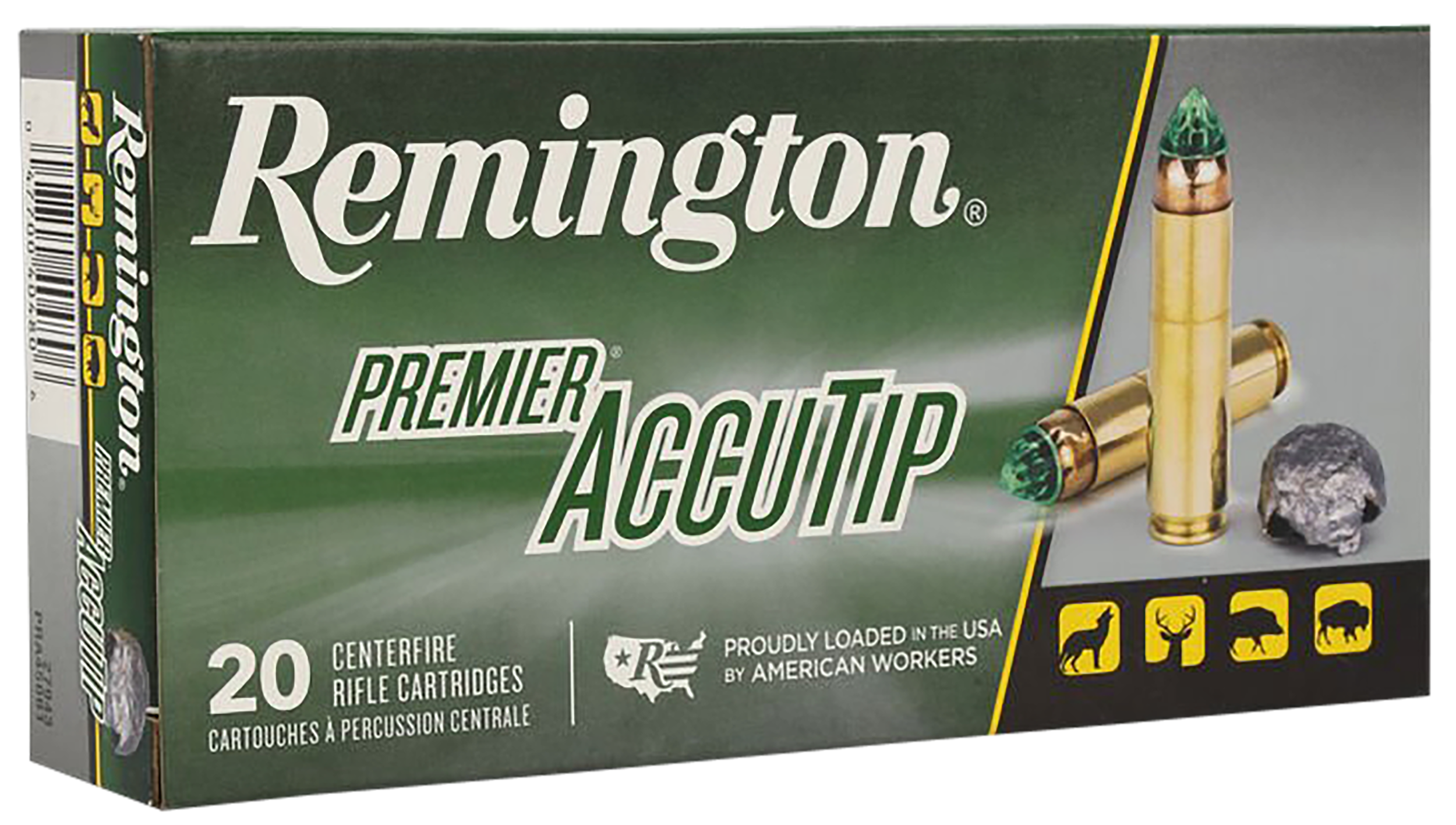 Remington Ammunition Premier AccuTip 450 Bushmaster 260gr 20-Rd - Box or Case
