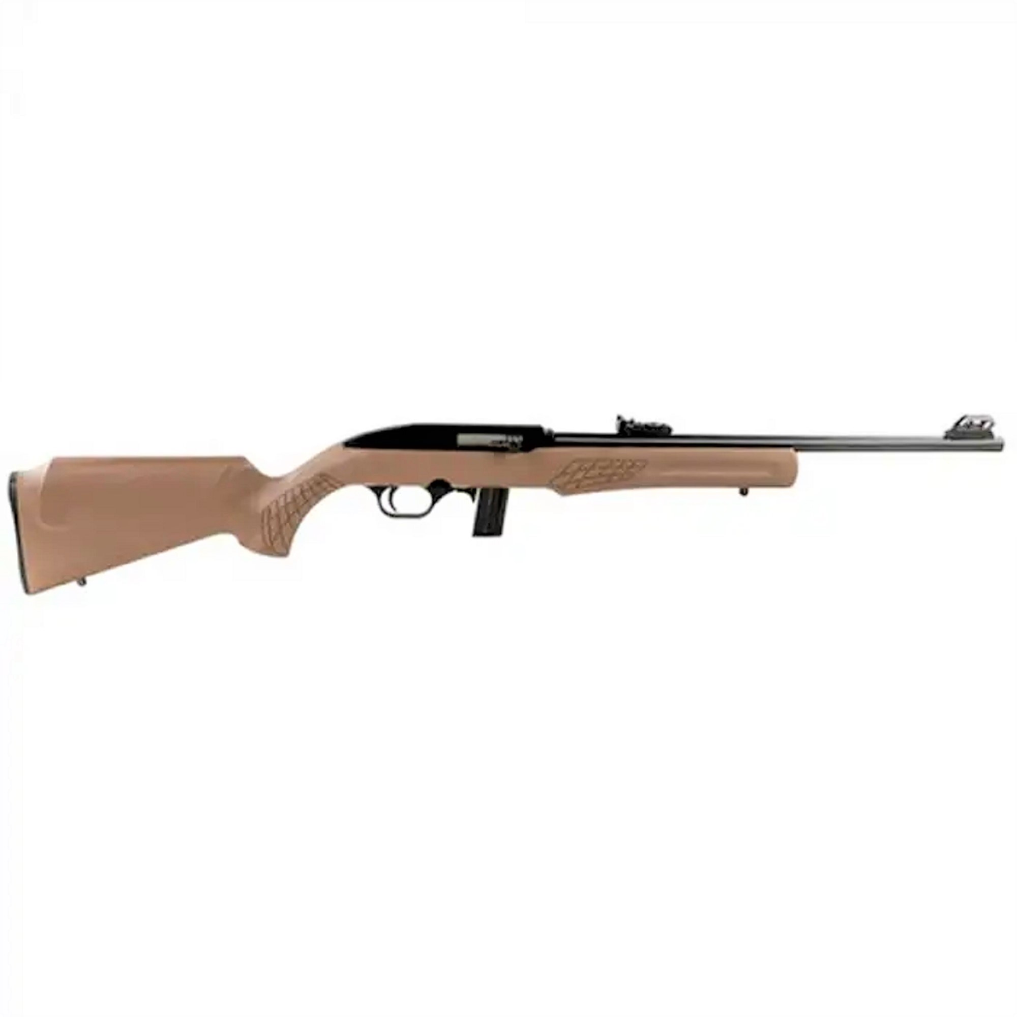 Rossi RS22 22 LR 10+1 Cap 18” Matte Black Rec/Brown Brown Monte Carlo Stock Right Hand (Full Size)
