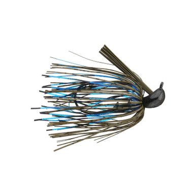 Greenfish Tackle Skipping Jig Hand Tied Baby Bass Green 1/2