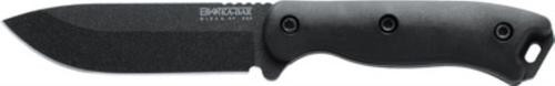 Ka-Bar Short Becker Fixed 4.38", 1095 Cro-Van Black Drop Point, Zytel Black