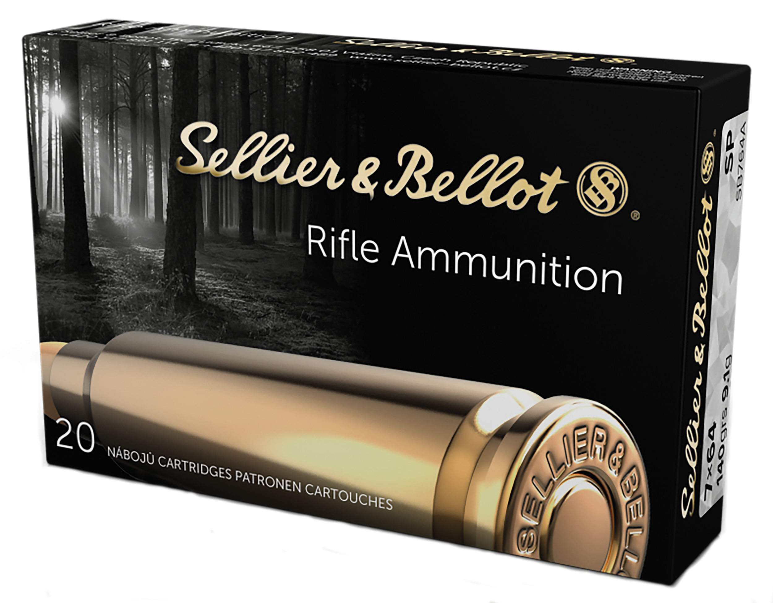 Sellier & Bellot SB764A Rifle7x64mm Brenneke 140gr Soft Point 20 Bx/ 20 Cs - Box or Case